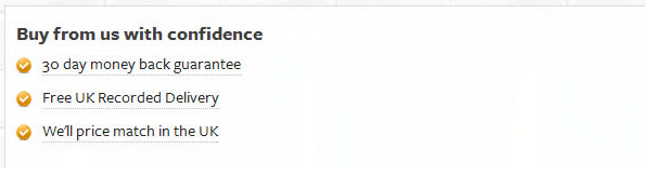 Screenshot of the Buy From Us With Confidence message